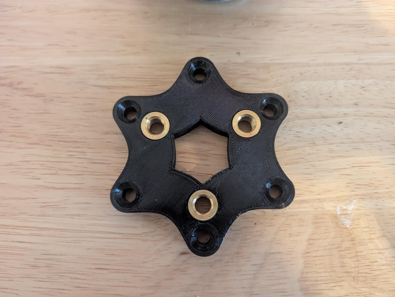 Circle Track Wheel Adapter, 3-Bolt to 70mm Hub thumbnail 5