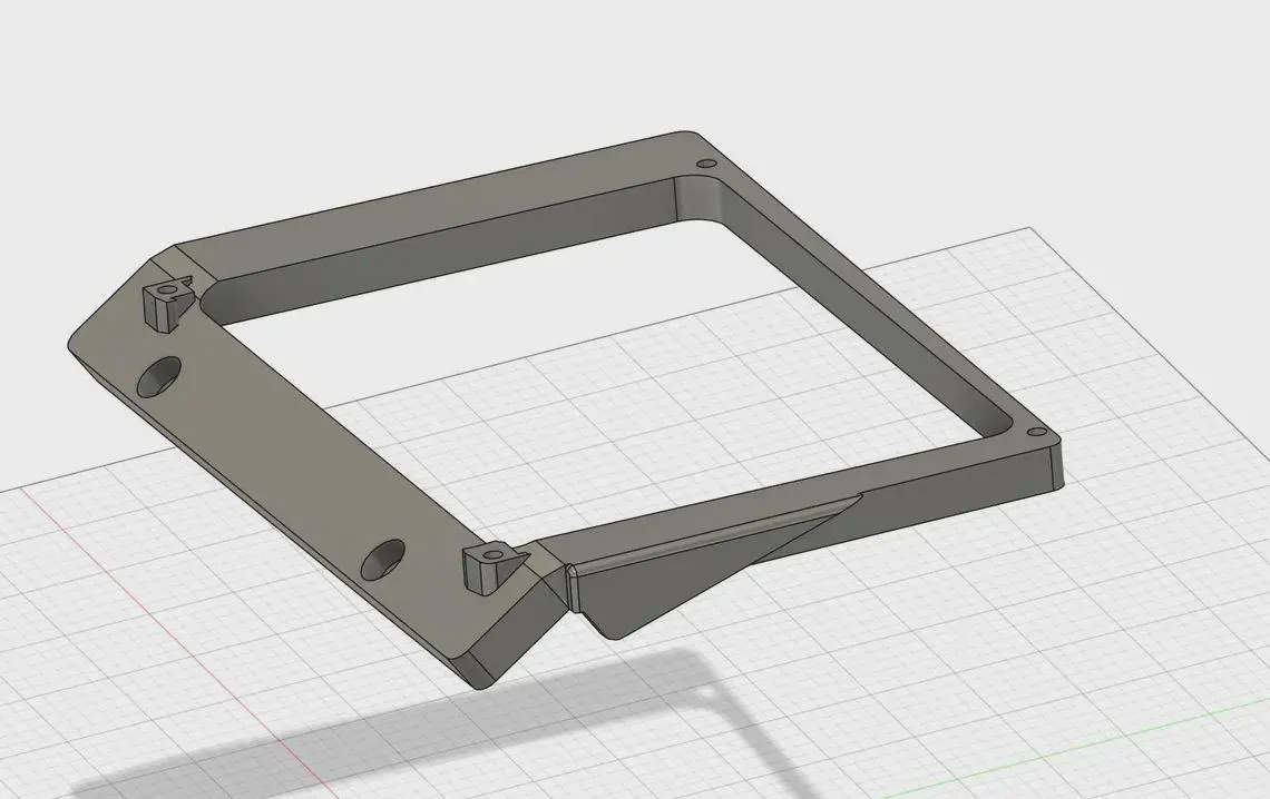 LS Swap PCM Bracket - 1996 Chevy c1500 OBS Truck - 3D Printed Mount thumbnail 2