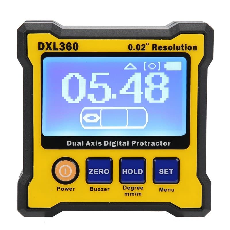 DXL360 dual axis digital protractor
